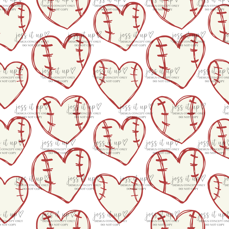 Baseball Hearts