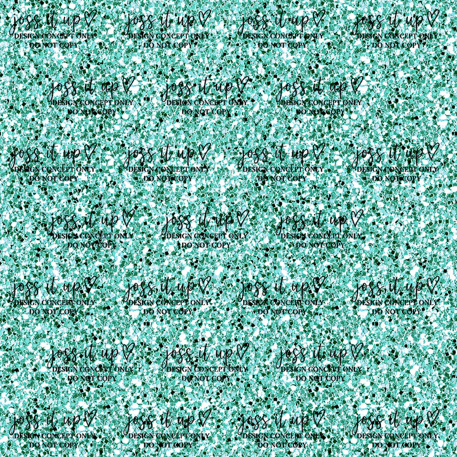 Teal Glitter