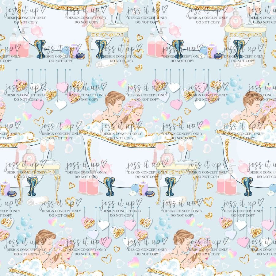 Pastel Valentine Bubble Bath