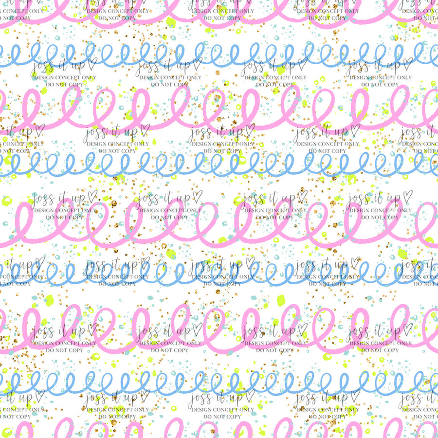 Pastel Loops White