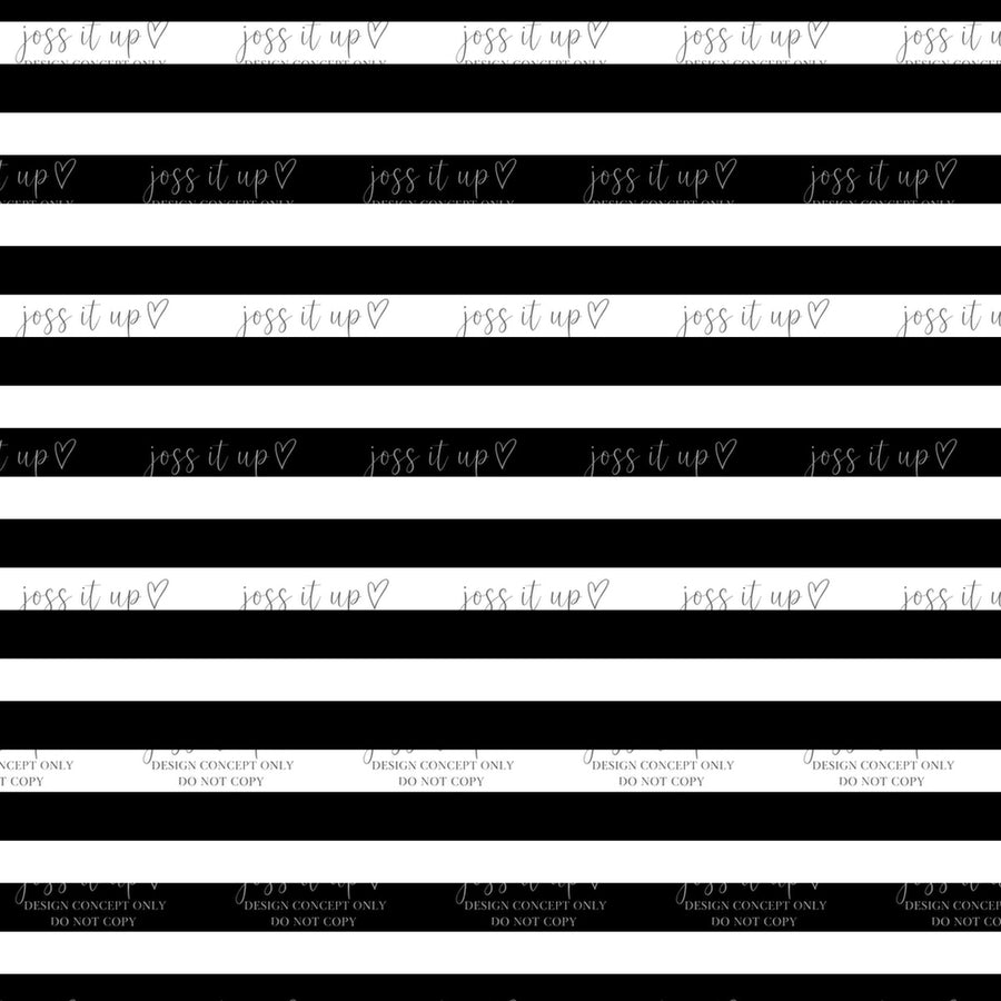 Black White Horizontal Stripes