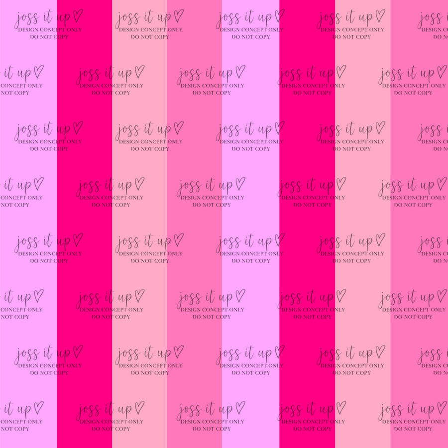 Pink Tonal Stripes