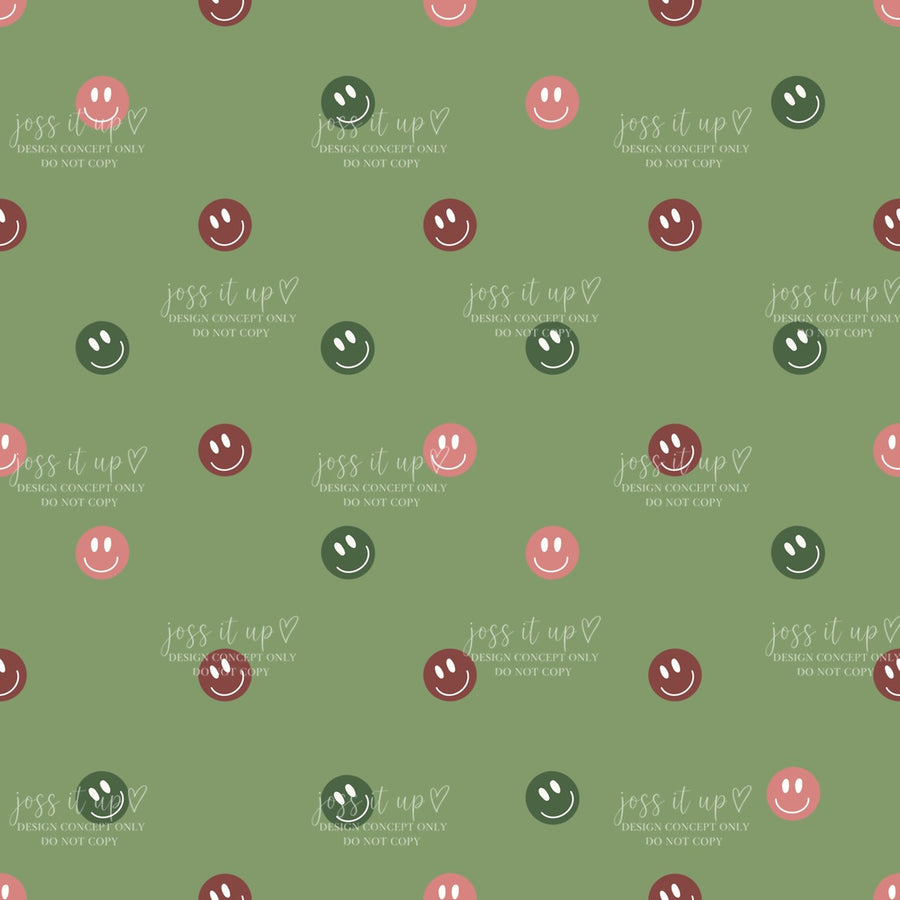 Little Smiley on Green
