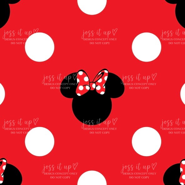 Mouse Dots Red 2