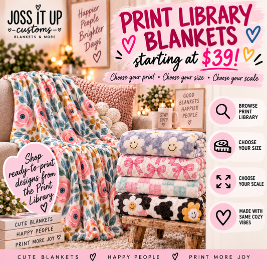 Print Library Blanket
