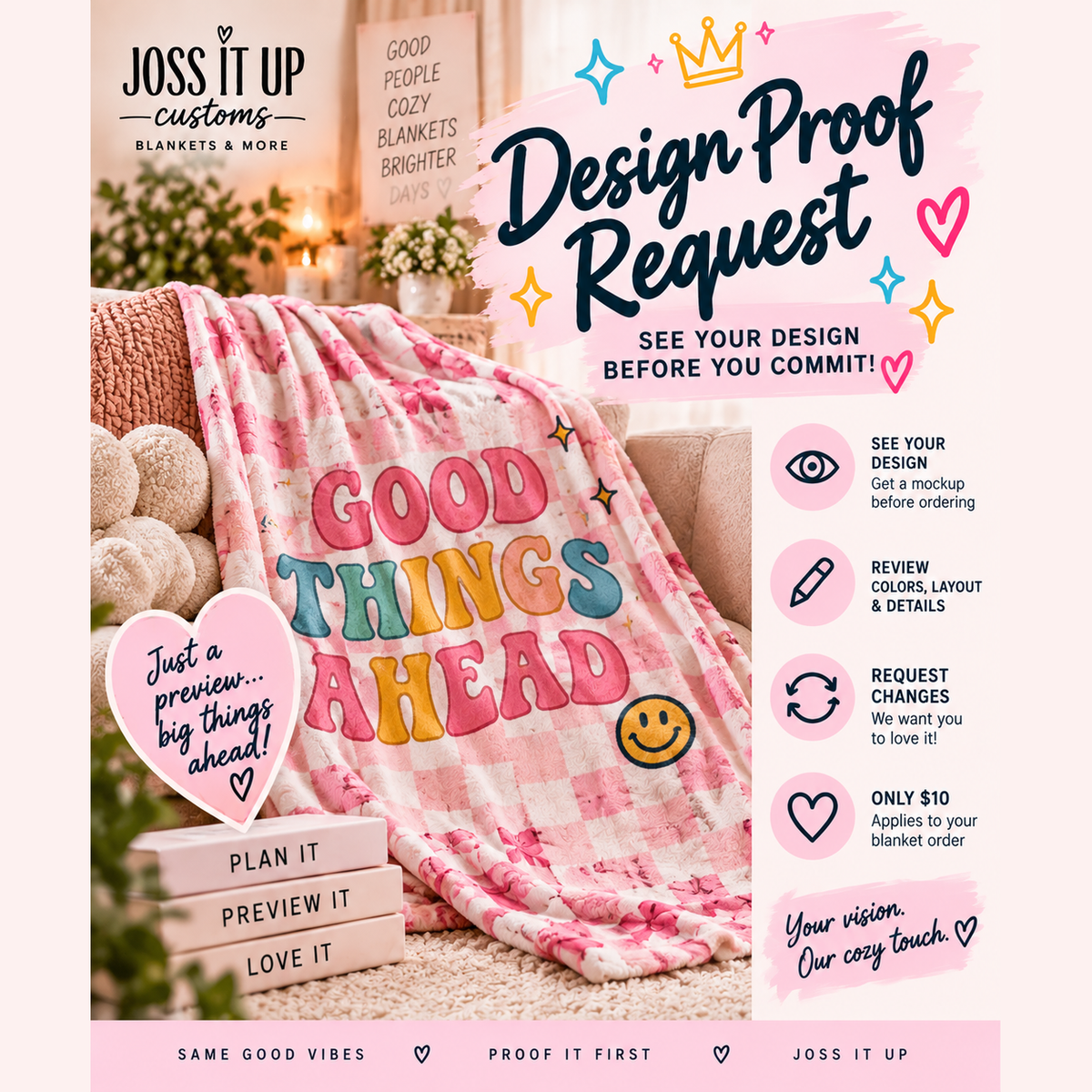 Joss It Up Design Proof Request