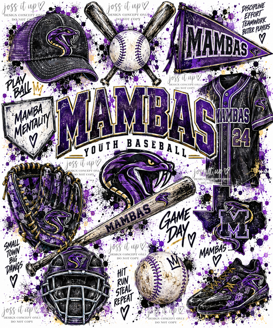 Mambas Spirit Collage fundraiser blanket